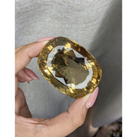 458.50 Ct. Golden Citrine from Ceylon (Sri Lanka) Life Style