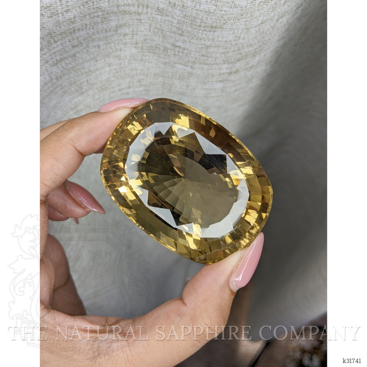 458.50 Ct. Golden Citrine from Ceylon (Sri Lanka)