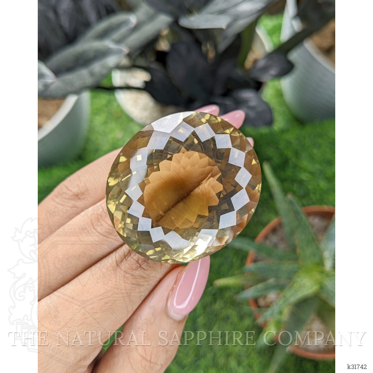 223.10 Ct. Golden Citrine from Ceylon (Sri Lanka)