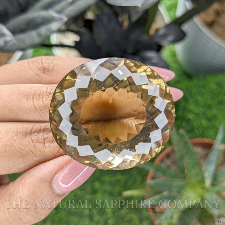 223.10 Ct. Golden Citrine from Ceylon (Sri Lanka)