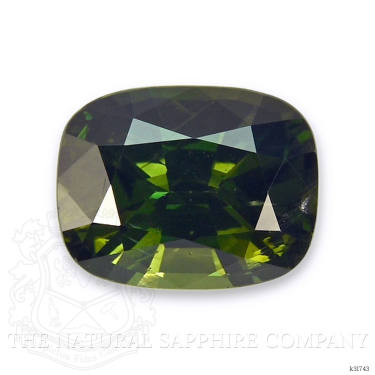 2.96 Ct. Green Zircon from Ceylon (Sri Lanka)