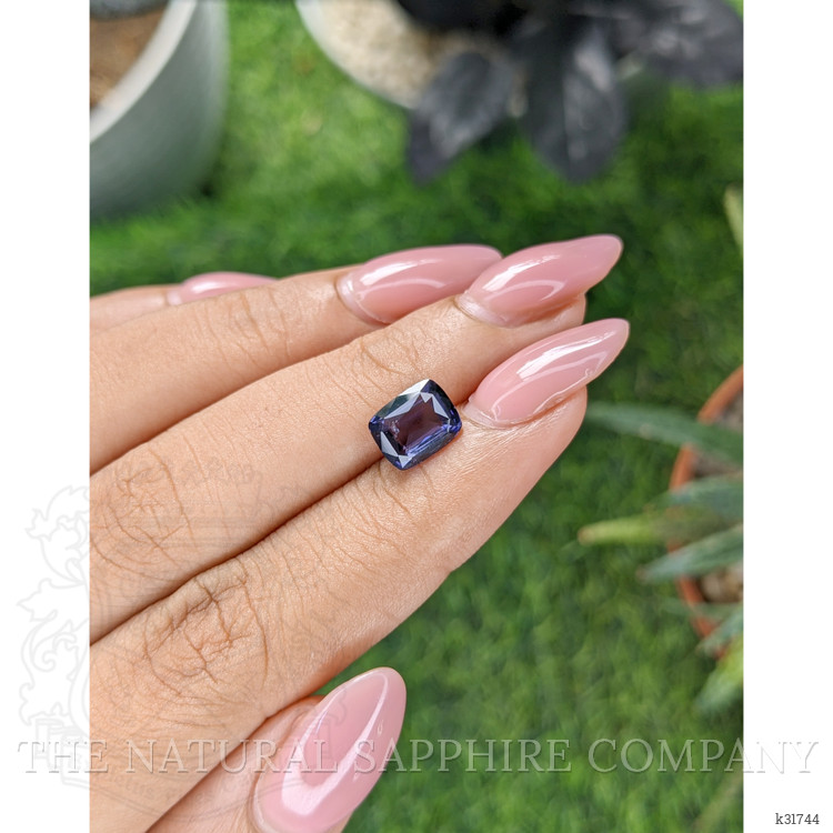 2.28 Ct. Bluish Purple Spinel from Ceylon (Sri Lanka)