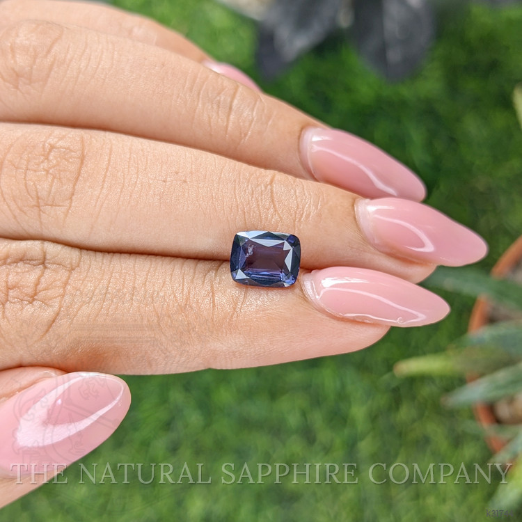 2.28 Ct. Bluish Purple Spinel from Ceylon (Sri Lanka)