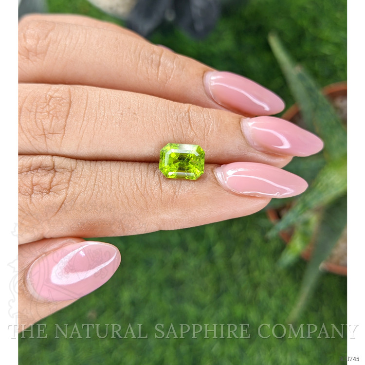 2.38 Ct. Yellowish Green Peridot from Tanzania