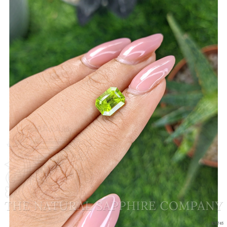 2.38 Ct. Yellowish Green Peridot from Tanzania