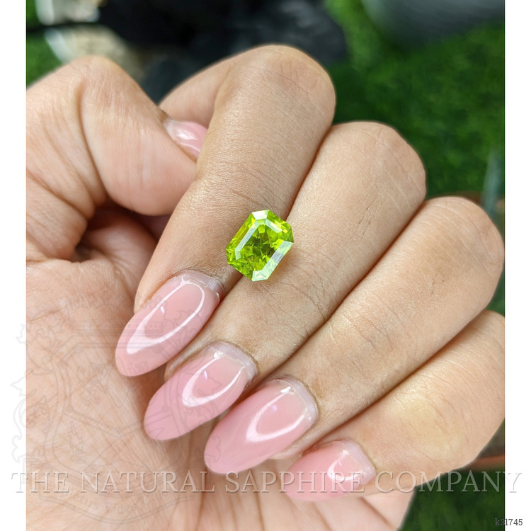 2.38 Ct. Yellowish Green Peridot from Tanzania