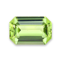 0.56 Ct. Green (Lime Green) Peridot from Pakistan Video