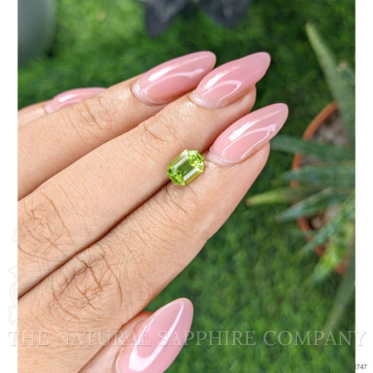 1.18 Ct. Yellowish Green Peridot from Pakistan