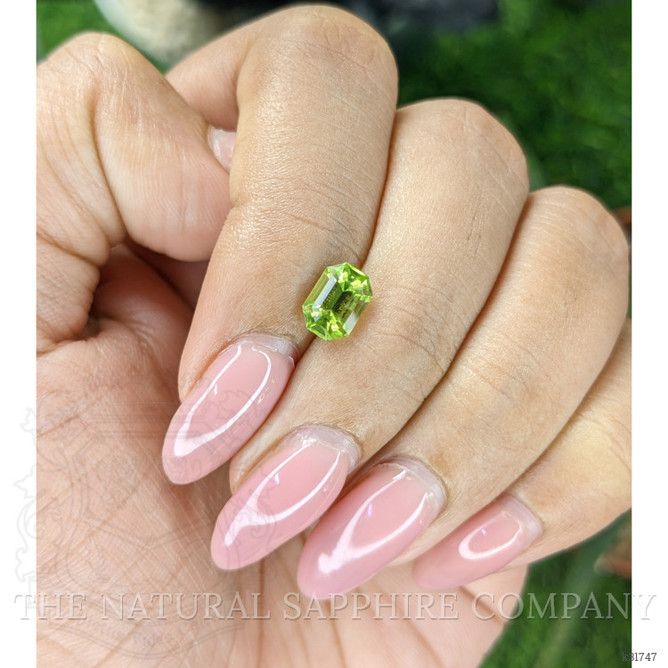 1.18 Ct. Yellowish Green Peridot from Pakistan