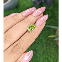 1.48 Ct. Yellowish Green Peridot from Pakistan Life Style
