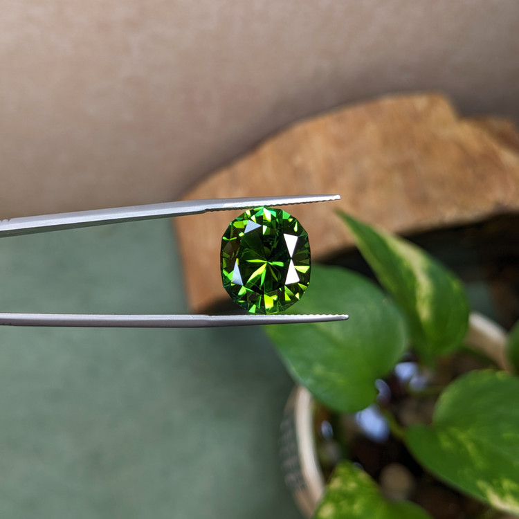 10.00 Ct. Green Tourmaline from Tanzania