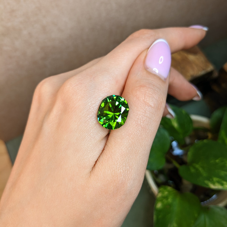 10.00 Ct. Green Tourmaline from Tanzania