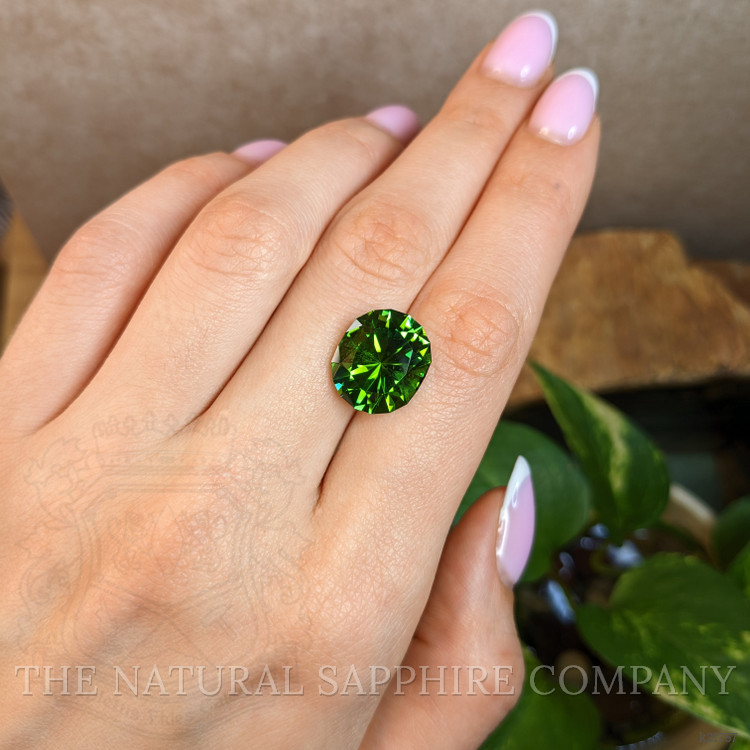 10.00 Ct. Green Tourmaline from Tanzania