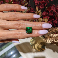 8.24 Ct. Green Tourmaline from Brazil Life Style