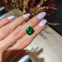 8.24 Ct. Green Tourmaline from Brazil Life Style
