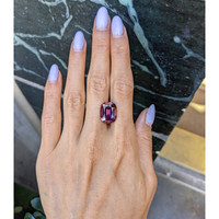 9.03 Ct. Purplish Pink Tourmaline from Tanzania Life Style