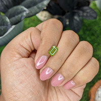 1.41 Ct. Yellowish Green Peridot from Pakistan Life Style