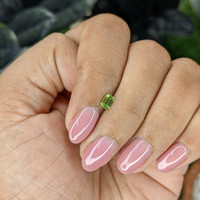 0.31 Ct. Yellowish Green Peridot from Pakistan Life Style