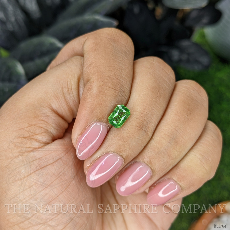 1.25 Ct. Tsavorite Garnet from Tanzania