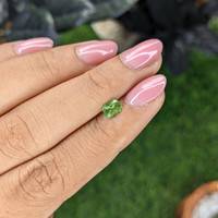 0.55 Ct. Tsavorite Garnet from Tanzania Life Style