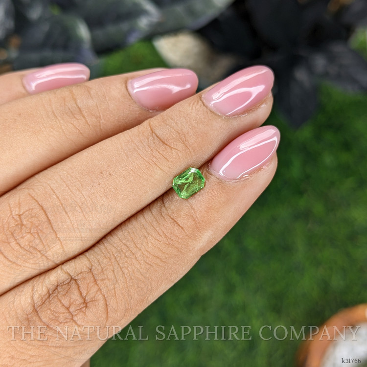 0.55 Ct. Tsavorite Garnet from Tanzania
