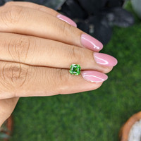 0.89 Ct. Tsavorite Garnet from Tanzania Life Style