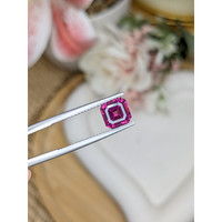 2.12 Ct. Purplish Pink Rhodolite Garnet from Ceylon (Sri Lanka) Life Style