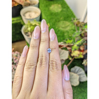 0.68 Ct. Blue Spinel from Ceylon (Sri Lanka) Life Style
