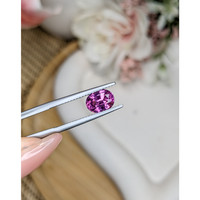 1.74 Ct. Purplish Pink Rhodolite Garnet from Ceylon (Sri Lanka) Life Style