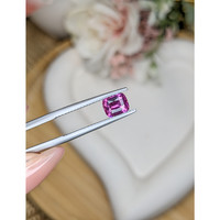 1.11 Ct. Pinkish Purple Rhodolite Garnet from Ceylon (Sri Lanka) Life Style