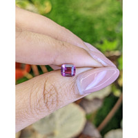 1.11 Ct. Pinkish Purple Rhodolite Garnet from Ceylon (Sri Lanka) Life Style