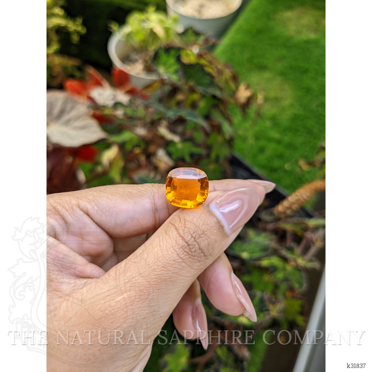 9.43 Ct. Yellowish Orange Citrine from Brazil