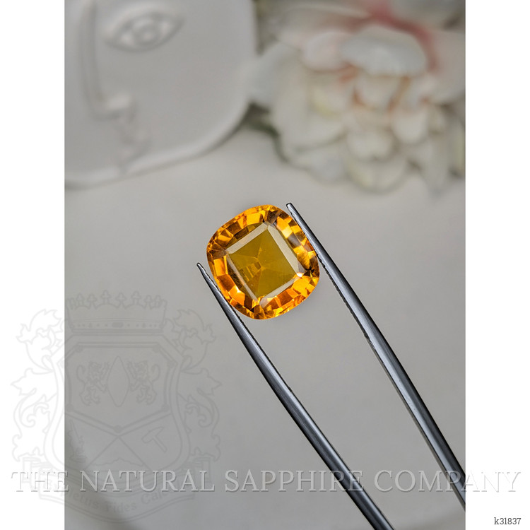 9.43 Ct. Yellowish Orange Citrine from Brazil
