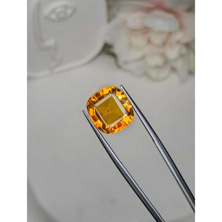 9.43 Ct. Yellowish Orange Citrine from Brazil