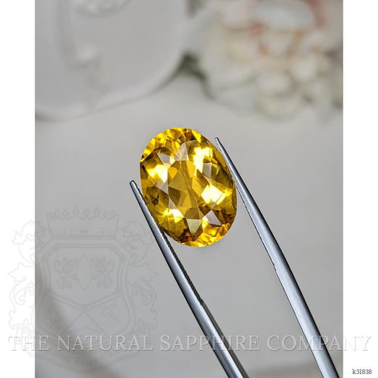 9.40 Ct. Yellow Citrine from Brazil