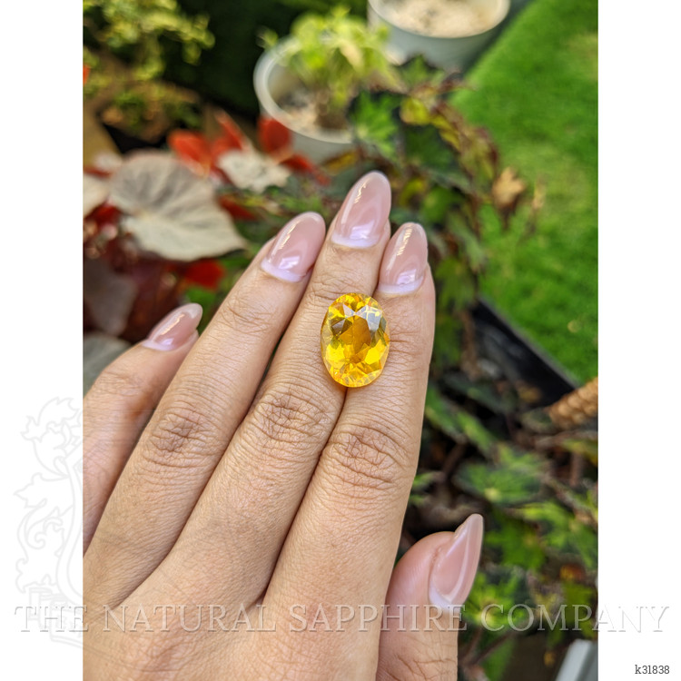 9.40 Ct. Yellow Citrine from Brazil