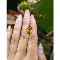5.68 Ct. Bi Color Ametrine from Brazil Life Style
