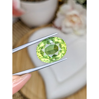 14.21 Ct. Yellowish Green Prasiolite from Brazil Life Style