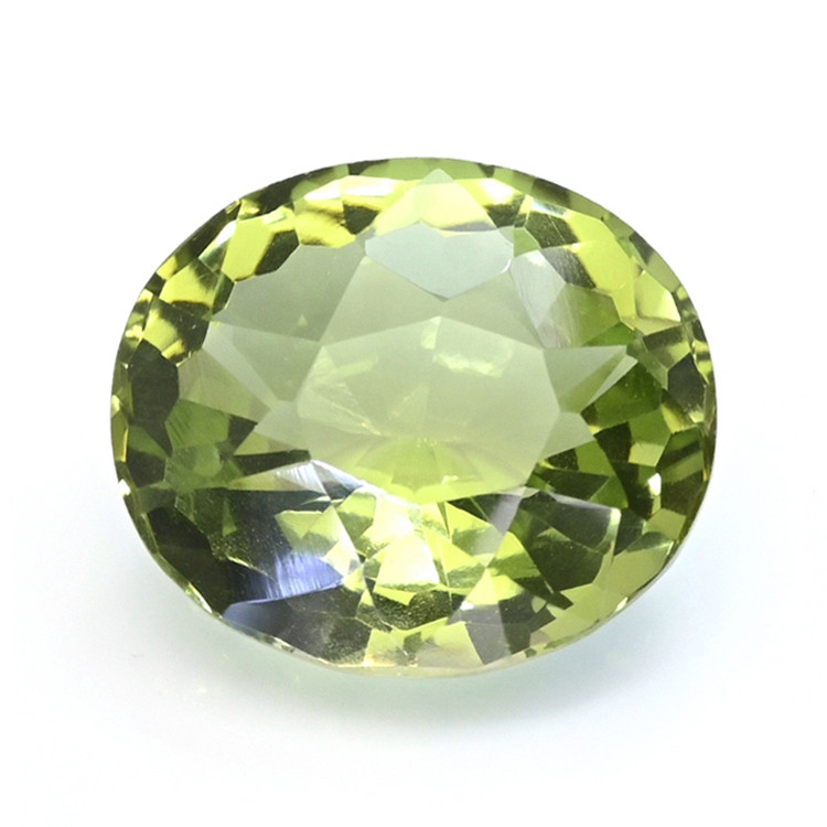 13.02 Ct. Yellowish Green Prasiolite from Brazil