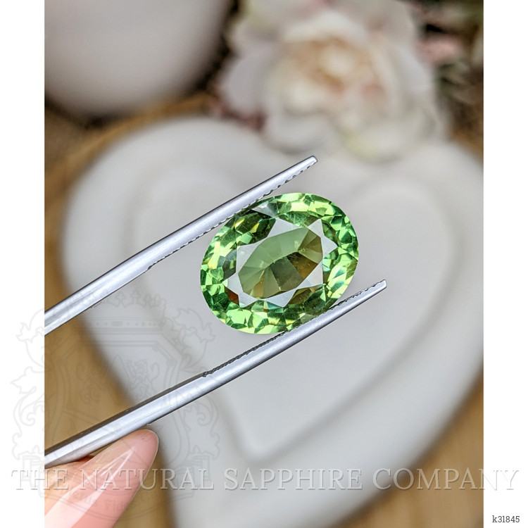 10.45 Ct. Green Prasiolite from Brazil