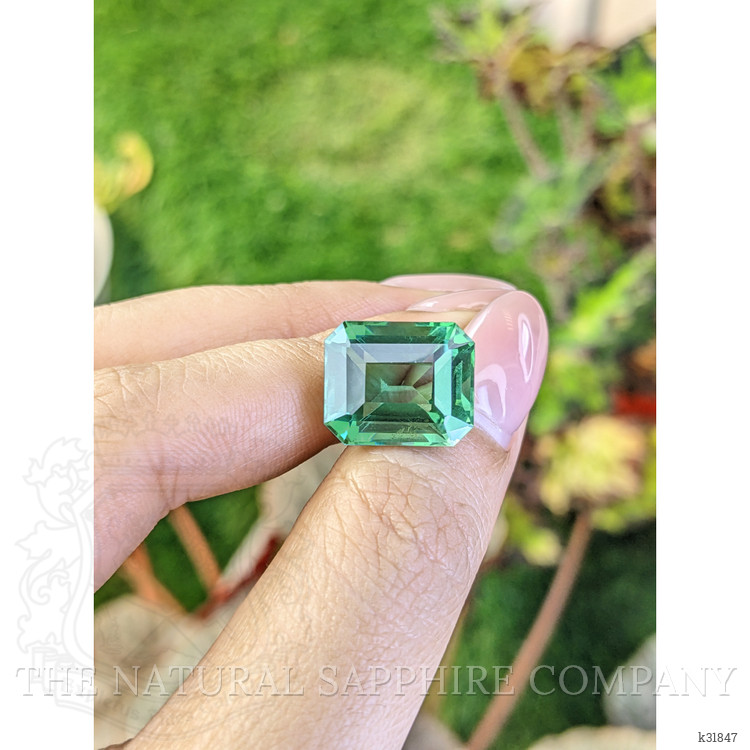 11.12 Ct. Green Prasiolite from Brazil