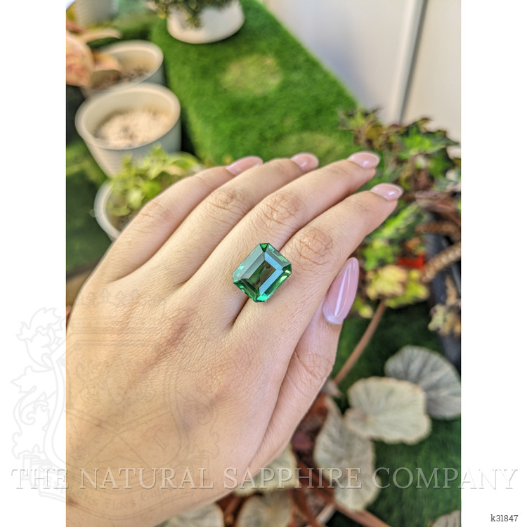 11.12 Ct. Green Prasiolite from Brazil