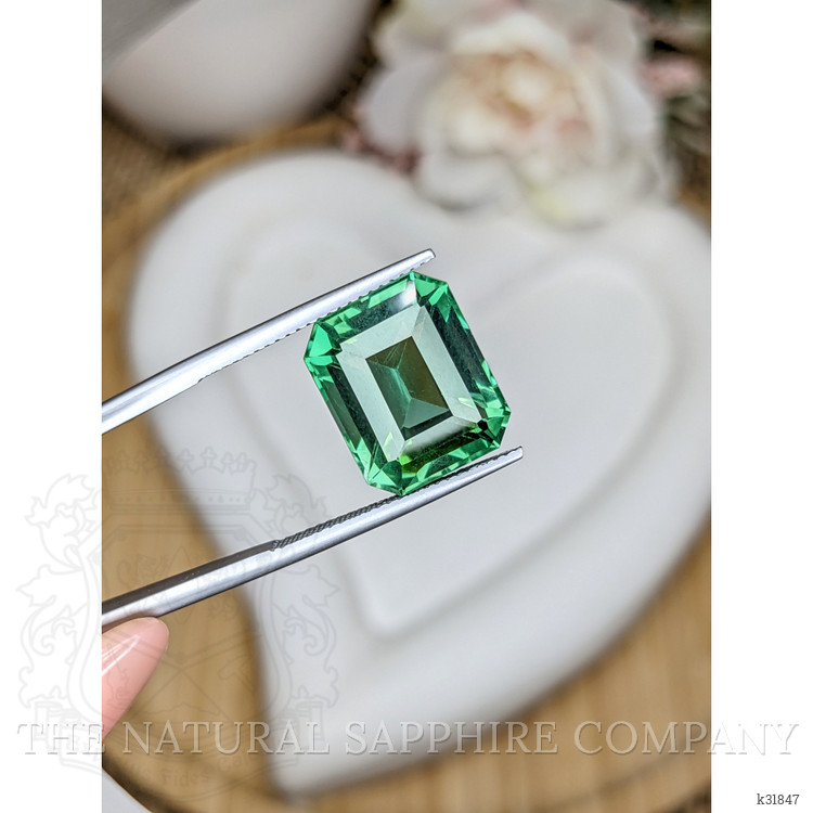 11.12 Ct. Green Prasiolite from Brazil