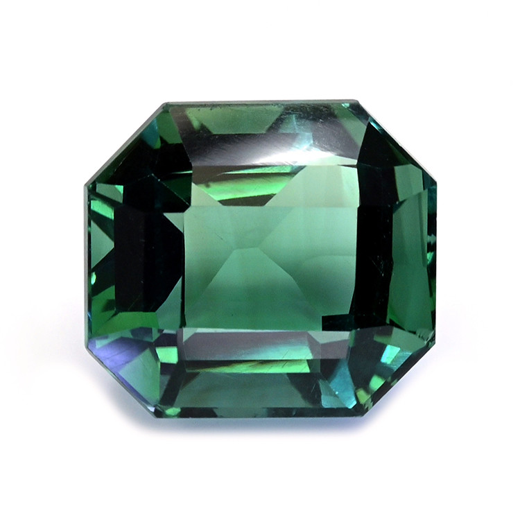 10.92 Ct. Bluish Green Prasiolite from Brazil
