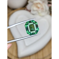 10.92 Ct. Bluish Green Prasiolite from Brazil Life Style