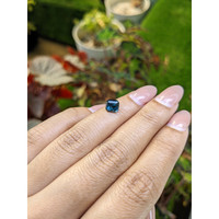 1.52 Ct. Greenish Blue Spinel from Ceylon (Sri Lanka) Life Style