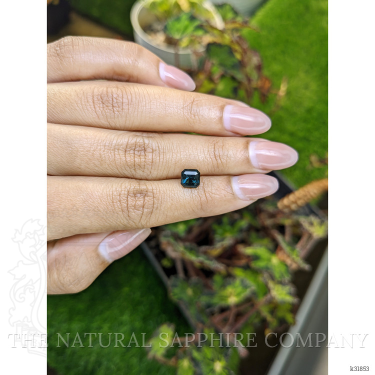 1.52 Ct. Greenish Blue Spinel from Ceylon (Sri Lanka)