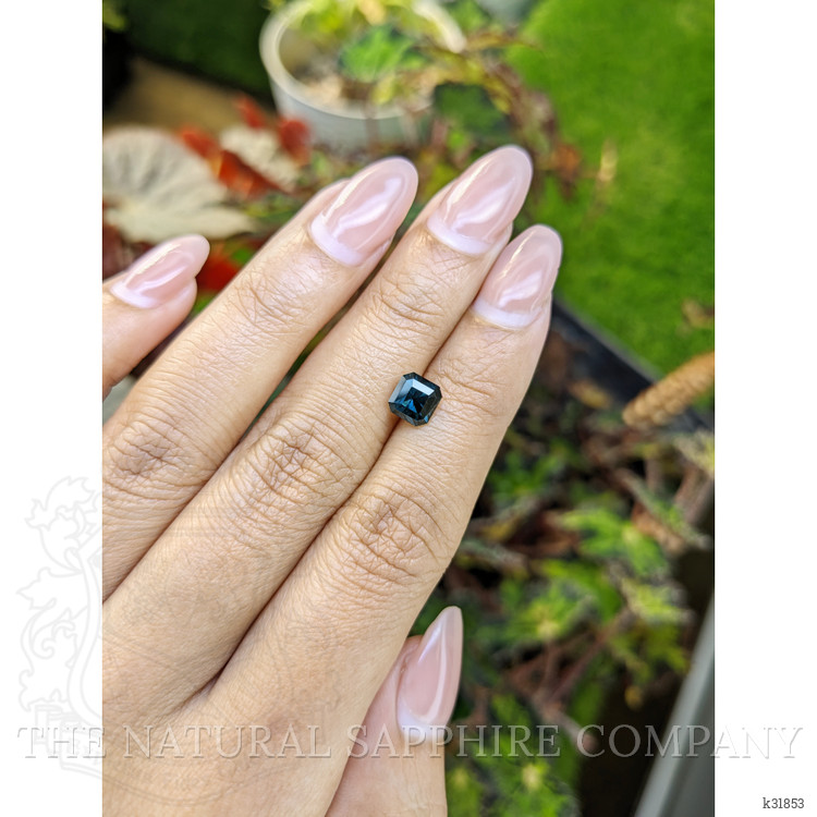 1.52 Ct. Greenish Blue Spinel from Ceylon (Sri Lanka)