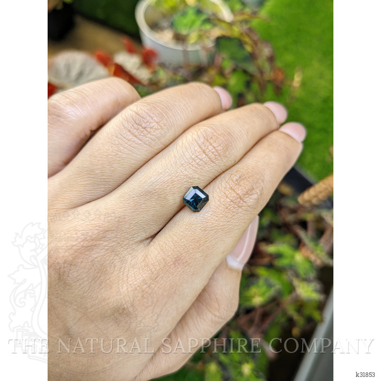 1.52 Ct. Greenish Blue Spinel from Ceylon (Sri Lanka)