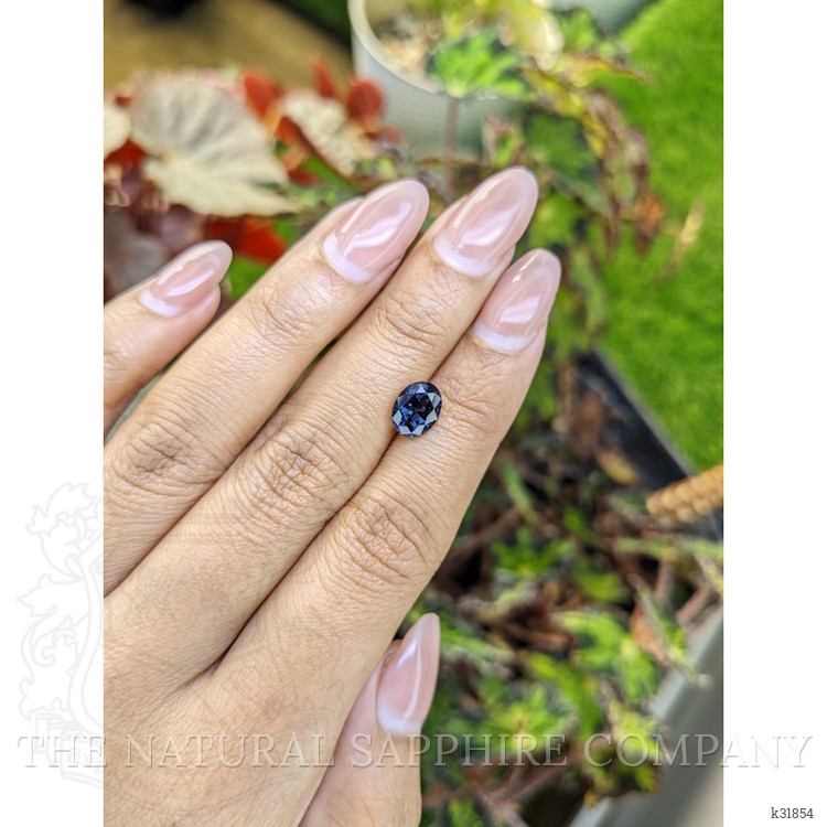 2.08 Ct. Purplish Blue Spinel from Ceylon (Sri Lanka)